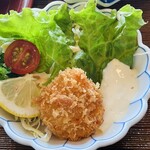 みちのく料理 西むら - 帆立フライ