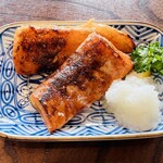 みちのく料理 西むら - 鮭のハラス焼き