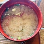 みちのく料理 西むら - 味噌汁
