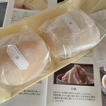 覚王山フルーツ大福 弁才天 - 料理写真:柿と梨