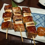 湘南 魚つる - マグロねぎま焼 350円×3