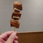 湘南 魚つる - マグロねぎま焼 350円