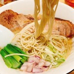 中華そば トランポリン - 箸あげ