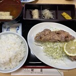 河昌 - 料理写真:山賊焼き定食（もも肉）