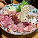 弥満喜 - 奥久慈しゃもすき鍋　3520円x2