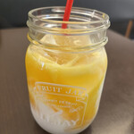 タイのラーメン - マンゴーラッシー