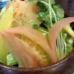 ナーランダ - キーマカレーのサラダ