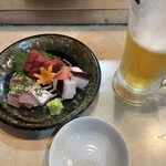 三善 - お刺身三点盛り