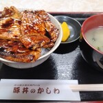 豚丼のかしわ - 豚丼（小）900円