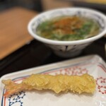 はなまるうどん - 料理写真:今回終点 最後はエビちゃんで決まり!また次回