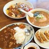 ラーメン浜っ子 - カレーライス、ギョウザ、小さいラーメン味噌、あんかけ焼きそば