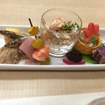 かず味家 - 前菜盛り合わせ