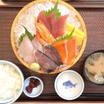 築地食堂 源ちゃん - 料理写真:本日のお刺身定食