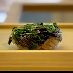 鮨おばな - かいわれ