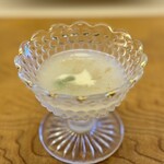 鮨おばな - 蕪のすり流し