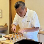 鮨おばな - 雲丹パフェ