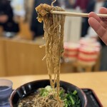 秩父そばの会 - しゃくしなそば　800円