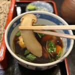 芝大門 更科布屋 - 松茸