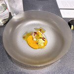 Japanese Soba Noodles 蔦 - ムース化された「ゴーヤチャンプルー」