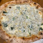 プテカ - 岩のりとしらすのさっぱりピッツァ2500円②