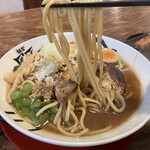 麺者 風天 - 焦がし醤油ラーメン特盛