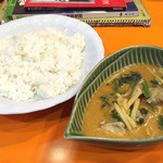 ハバカーる。 - チキンCURRY¥580 ライス中盛り¥0