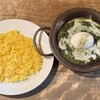 ヨゴロウ - チーズ＆エッグ（ほうれん草）カレー（1,300円）
