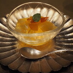 割烹さいお - 林檎ゼリー