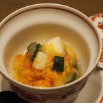 割烹さいお - 鮭といくらのみぞれ酢