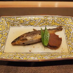 割烹さいお - 子持ち鮎の煮浸し