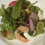 Au Depart - Cinq fers - 海鮮サラダ