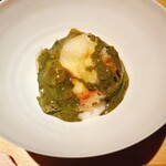 むら上 - 蒸し鮑の真薯