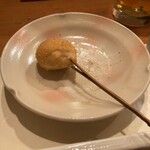 串かつ おこし - マッシュルーム カレーぽい味