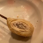 串かつ おこし - 豆富の中身
