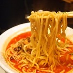 175°DENO担担麺 - 担担麺 汁有 すごく痺れる（麺）