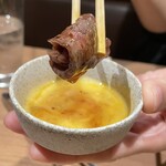 赤身肉じゃんか中目店 - ご飯もくださいって言いそうになる炙りロース