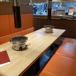 赤身肉じゃんか中目店 - 8名の団体さんもいけるお席