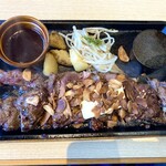 ごちそうお肉ビストロ くう海 - 限定　ガリバタステーキ