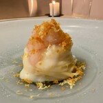 ess. - 北海道産甘海老と蕪の冷製パスタ