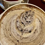 珈琲太郎本舗 - 深煎りほうじ茶ラテ