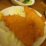 三ちゃん食堂 - ハムカツ