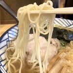 大盛庵 - たぬき中華の麺