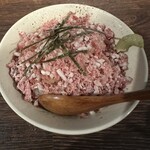 自家製麺 麺屋 利八 - 牛トロごはん