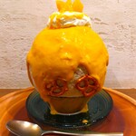 京かき氷 つみき - 『かぼちゃの馬車』(1500円)!!( ^o^)ﾉ