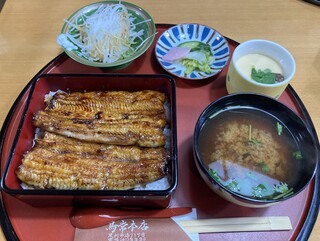 鳥常本店 - 特上うな重