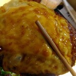 ビフテキ重・肉飯 ロマン亭 - ハンバーグは２３０グラム