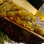 ビフテキ重・肉飯 ロマン亭 - 断面図