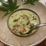 レ セゾン - ピスタチオのアミューズ