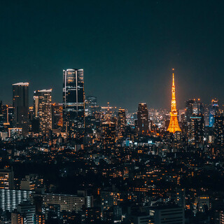 ガーデンプレイス38Fから見る夜景と共に本物の天冨良をご堪能