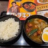 CoCo壱番屋 - 期間限定・ローストチキンスープカレー(ライス付き)のゆで玉子トッピング